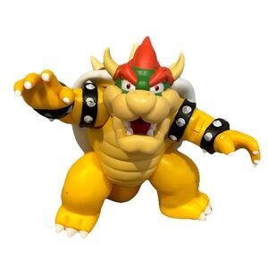 Super Mario Bros. Bowser 6" Action Figure Jakks Pacific‎ World of Nintendo 2014